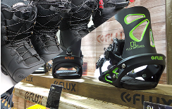 ブーツとバインディング